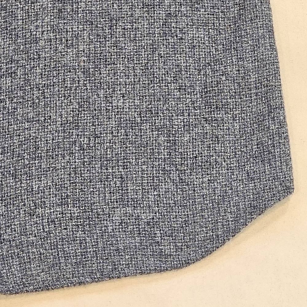 Taylor Stitch Service Shirt Men's Button-up 100% Wool Moss Melange Pocket 42 - Picture 3 of 10